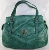 Marc by Marc Jacobs Ozzie Aurora Satchel Bag Tote Parrot Green