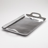 This sophisticated rectangular serving tray is a fabulous way to serve drinks and appetizers.