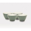 Noritake 4-Inch Colorwave Bowl, Green, Set of 4