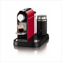 Nespresso C120-US-RE-NE CitiZ Automatic Single-Serve Espresso Maker and Milk Frother, Fire-Engine Red Nespresso C120-US-RE-NE CitiZ Automatic Single-Serve Espresso Maker and Milk Frother, Fire-Engine Red