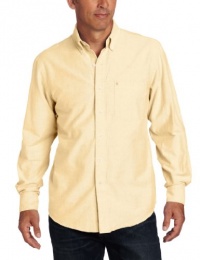 IZOD Men's Long Sleeve Solid Button Down Shirt IZOD Men's Long Sleeve Solid Button Down Shirt