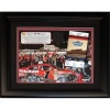 Jamie McMurray Framed 8x10 Replica Ticket Collage w/ Authentic Piece of Race Used Tire (MM Auth) - Framed NASCAR Photos, Plaques and Collages