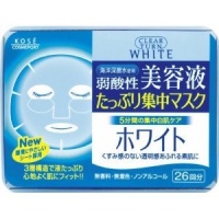 Kose Clear Turn Essence Facial Mask White - 26 masks Kose Clear Turn Essence Facial Mask White - 26 masks