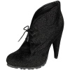 Breckelle'S Vicky-82 Black Faux Pony Hair Ankle Booties, Size: 7.5 (M) US [Apparel]