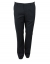 HUGO Hugo Boss Mens Flat Front Wool Blend Trouser Dress Pants