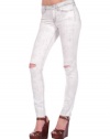 J Brand Womens 811 Mid Rise Skinny in Hysteria - Hysteria - 24