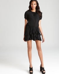 A flirty ruffle bottom adds tons of personality to this Aqua dress. Dress it up with heels or keep it casual with summer sandals. A flirty ruffle bottom adds tons of personality to this Aqua dress. Dress it up with heels or keep it casual with summer sandals.