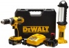 DEWALT DCD775KL-F 18-Volt Lithium-Ion Hammer-Drill and Area Light Combo Kit