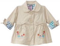 Hartstrings Baby-girls Infant Peached Poplin Jacket, Chino, 12 Months Hartstrings Baby-girls Infant Peached Poplin Jacket, Chino, 12 Months