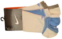 Nike Women's 3 Pack No Show Socks White Nike Women's 3 Pack No Show Socks White