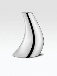 From the Cobra Collection. German designer Constantin Wortmann's curvaceous vase is aptly named with its subtly serpentine shape.Stainless steel About 5¼H Dishwasher safe Imported From the Cobra Collection. German designer Constantin Wortmann's curvaceous vase is aptly named with its subtly serpentine shape.Stainless steel About 5¼H Dishwasher safe Imported