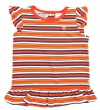 Guess Infant Girls S/S Striped Orange & Multi Color Top (12M)