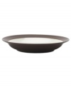 Crafted from versatile stoneware, these pasta bowls are perfect for casual dining and elegant entertaining. The deep chocolate brown color enriches any tabletop while the classic shape makes these bowls a practical choice.