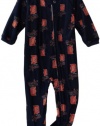 MLB Infant Detroit Tigers Full Zip Raglan Coverall (Dark Navy, 24mos)