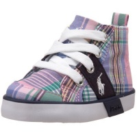 Ralph Lauren Layette Infant Harold Hi Sneaker,Pink Madress Plaid,3 M US Infant Ralph Lauren Layette Infant Harold Hi Sneaker,Pink Madress Plaid,3 M US Infant