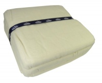 Berkshire by Delaney Classic Wool Blanket, Solid Ivory, Full/Queen Berkshire by Delaney Classic Wool Blanket, Solid Ivory, Full/Queen