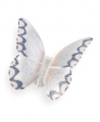 The symbol of new birth and natural beauty, this butterfly figurine brings complete grace and wonder to any home. Handcrafted in Spain of pure porcelain.