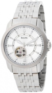 Bulova Men's 96A100 Automatic Self-Winding Mechanical Exhibition Caseback Bracelet Watch