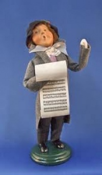Byers Choice Victorian Boy With Sheet Music Byers Choice Victorian Boy With Sheet Music