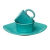 Turquoise 3 Piece Place Setting