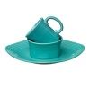 Turquoise 3 Piece Place Setting