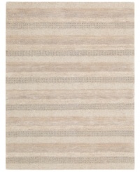 Simply calm, cool and collected, the Sequoia area rug from Calvin Klein delivers a sophisticated yet casual stripe design for your living space. Hand-tufted of expertly spun New Zealand wool, this area rug offers incredible texture in every inch along with supple softness in its generous pile height. Simply calm, cool and collected, the Sequoia area rug from Calvin Klein delivers a sophisticated yet casual stripe design for your living space. Hand-tufted of expertly spun New Zealand wool, this area rug offers incredible texture in every inch along with supple softness in its generous pile height.
