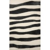 Liora Manne Spello Wavey Stripe Black Outdoor Rug 8'3 x 11'6