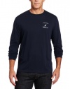 Nautica Men's Long Sleeve Harbot Cup Tee