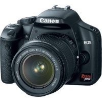 Canon Digital Rebel XSi 12.2 MP Digital SLR Camera with EF-S 18-55mm f/3.5-5.6 IS Lens - Black