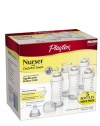 Playtex 5 Count Nurser Baby Bottle, White
