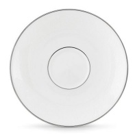 Lenox Hannah Platinum Bone China Saucer Lenox Hannah Platinum Bone China Saucer