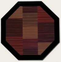 Couristan 0766/4998 Everest Hamptons/Multi Stripe 7-Feet 10-Inch Octagon Rug Couristan 0766/4998 Everest Hamptons/Multi Stripe 7-Feet 10-Inch Octagon Rug