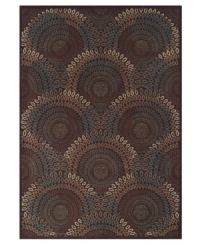 Update your home with hip design. Dalyn's Capri rug features a mesmerizing geometric motif against a sable field for elegant, fashion-forward allure. Hand carving adds sumptuous detail and texture. Update your home with hip design. Dalyn's Capri rug features a mesmerizing geometric motif against a sable field for elegant, fashion-forward allure. Hand carving adds sumptuous detail and texture.