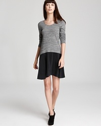 For a casual cool style in a snap, slip on this Thakoon Addition dress. The color block style and drop waist give this simple silhouette a modern makeover. For a casual cool style in a snap, slip on this Thakoon Addition dress. The color block style and drop waist give this simple silhouette a modern makeover.
