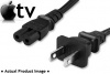 Apple TV (1st, 2nd & 3rd Generation) AC Power Adapter Cord [Short Run - 3' Long, Bulk Packed]