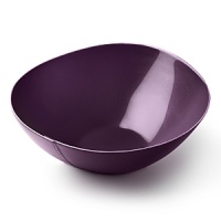 This fashion-forward porcelain dinnerware has signature DVF style - bold, unique, modern. The highly glossed surface, intentionally irregular curves and exposed seams create a chic tablescape and offer infinite styling possibilities. Mix and match with other colors in the Pebblestone collection to create your own signature look.