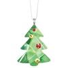 Put a tree on your tree! This adorable and cheery ornament by Swarovski radiates holiday charm.