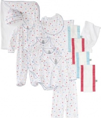 Noa Lily Baby-Boys Newborn Baseball Print 11 Piece Gift Basket Set, Blue Multi-Colored, 6 Months Noa Lily Baby-Boys Newborn Baseball Print 11 Piece Gift Basket Set, Blue Multi-Colored, 6 Months