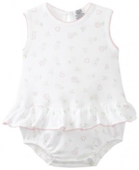 Noa Lily Baby-Girls Newborn Flower Print Sleeveless Bubble Panty Dress, White, Newborn Noa Lily Baby-Girls Newborn Flower Print Sleeveless Bubble Panty Dress, White, Newborn