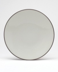 Crafted from versatile stoneware, this mini plate is perfect for casual dining and elegant entertaining. The deep chocolate brown color enriches any tabletop while the classic shape makes this plate a practical choice. Crafted from versatile stoneware, this mini plate is perfect for casual dining and elegant entertaining. The deep chocolate brown color enriches any tabletop while the classic shape makes this plate a practical choice.