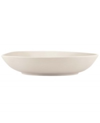 Find stylish versatility in the organic shape and matte-glazed finish of this Casual Luxe bowl from Donna Karan by Lenox. Durable stoneware in a soft pearl hue is an ideal host for everyday meals and a natural go-to for entertaining. Find stylish versatility in the organic shape and matte-glazed finish of this Casual Luxe bowl from Donna Karan by Lenox. Durable stoneware in a soft pearl hue is an ideal host for everyday meals and a natural go-to for entertaining.