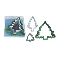 Dress My Cupcake DMC41CC1827 Christmas Tree 3-Piece Cookie Cutter Set Dress My Cupcake DMC41CC1827 Christmas Tree 3-Piece Cookie Cutter Set