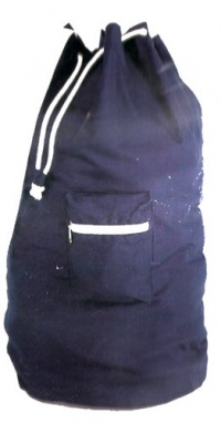 Whitmor 6284-139 Cotton Laundry Duffle, Navy Whitmor 6284-139 Cotton Laundry Duffle, Navy