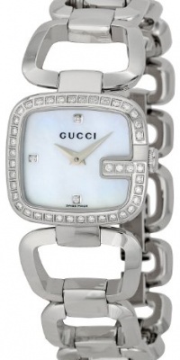 GUCCI Women's YA125506 G GUCCI White Dial Watch GUCCI Women's YA125506 G GUCCI White Dial Watch