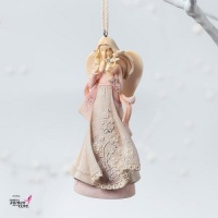 Enesco Foundations Breast Cancer Awareness Angel Ornament, 4-1/2-Inch Enesco Foundations Breast Cancer Awareness Angel Ornament, 4-1/2-Inch