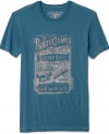 Cut boring basics out of your wardrobe and get hip to this casual tee from Lucky Brand Jeans.