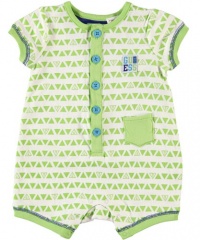 Guess What's Up? Romper (Sizes 0M - 9M) - lime, 6 - 9 months Guess What's Up? Romper (Sizes 0M - 9M) - lime, 6 - 9 months