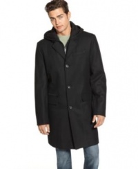 Guess Mens Long Jacket With Zipper Hoodie Black Medium Guess Mens Long Jacket With Zipper Hoodie Black Medium