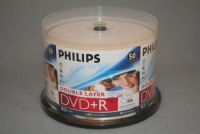 PHILIPS DVD+R 8.5G INKJET DAUL, LAYER,CAKE BOX, 50PKS, 600/CRN A2 PHILIPS DVD+R 8.5G INKJET DAUL, LAYER,CAKE BOX, 50PKS, 600/CRN A2