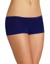 Calvin Klein Women's Seamless Ombre Hipster, Navy Sealed, Medium